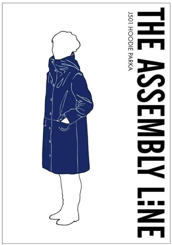 Stoffwechsel Meterweise | HOODIE PARKA PATTERN Coats Jackets Paper English