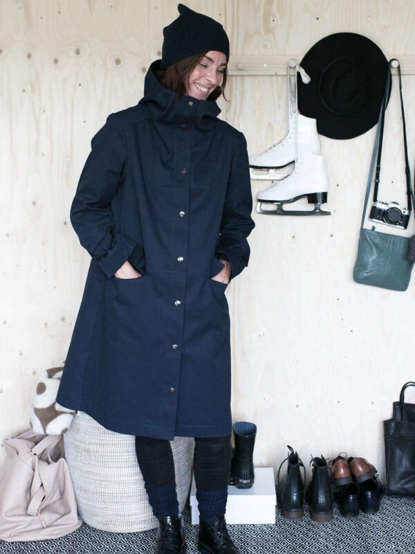 Stoffwechsel Meterweise | HOODIE PARKA PATTERN Coats Jackets Paper English