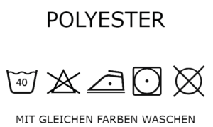 Stoffwechsel Meterweise | Waschanleitung Polyester